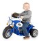 Toy Time Ride On 3 Wheel Mini Motorcycle Police Car, Battery Powered, Boys and Girls, 2-5 Year Old, BLue 795892PBU - alternate 2